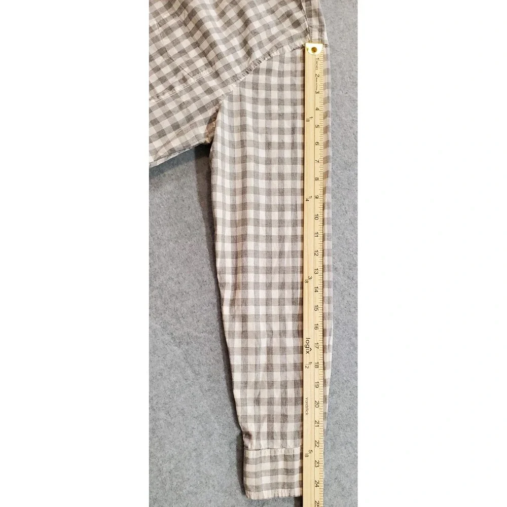 J.CREW‎ Men's Slim Stretch Long Sleeve Casual Shirt, Plaid, Size M